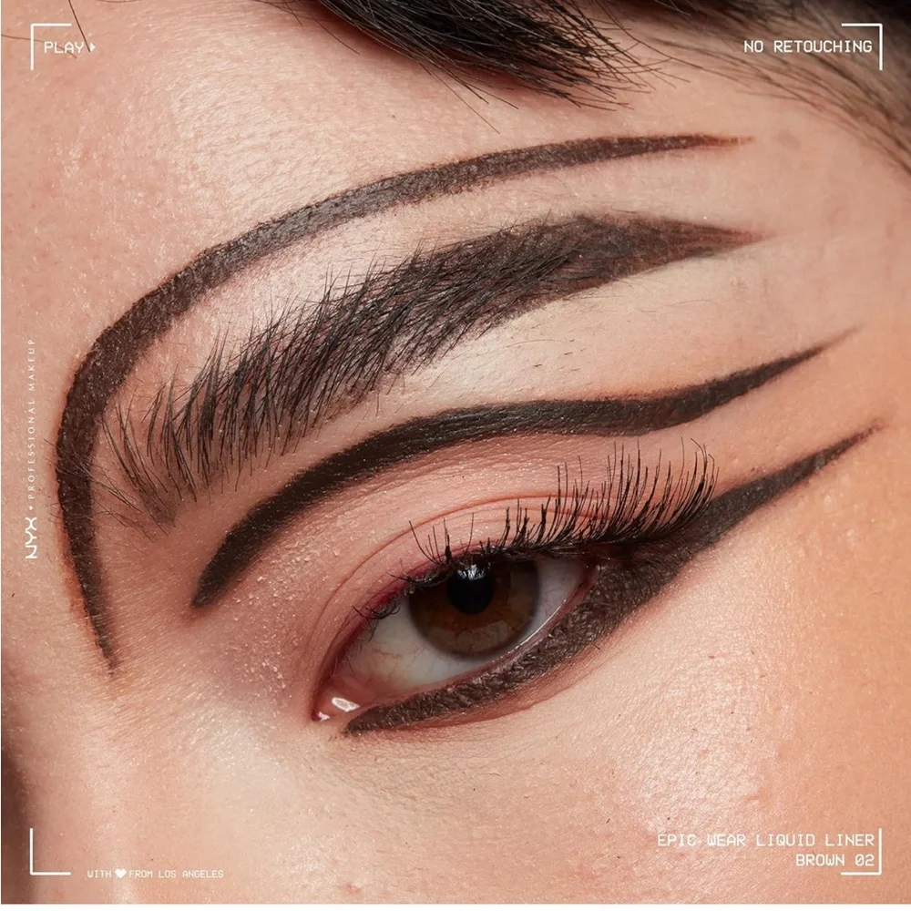 NYX PROFESSIONAL MAKEUP Epic Wear Liquid Liner, Waterproof Eyeliner Brown